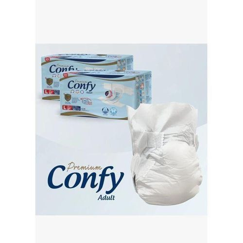Confy Adult Disposable Diapers Pack of 30pcs