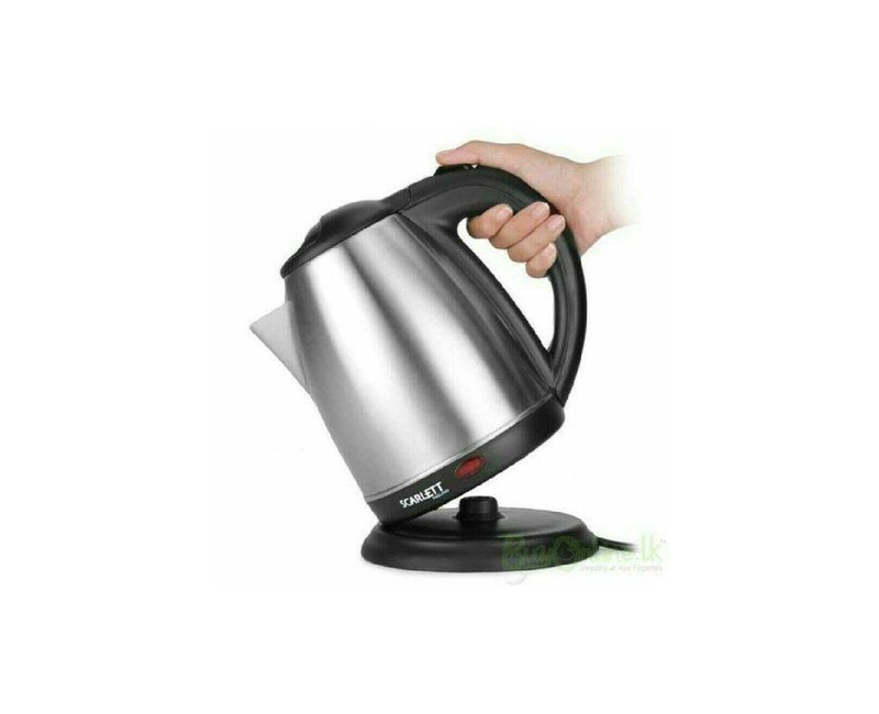 Scarlett Electric Pacolater Heat Kettle Steel 2L - Silver