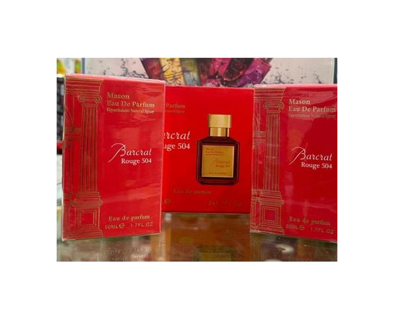 A Set Of 2 Mason EDP Baccarat Rouge 504 Perfume For Ladies 50mls