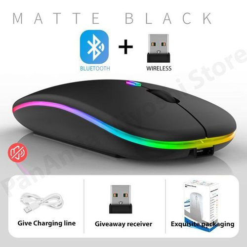 Rechargeable Bluetooth wireless Mouse Ultra Slim
