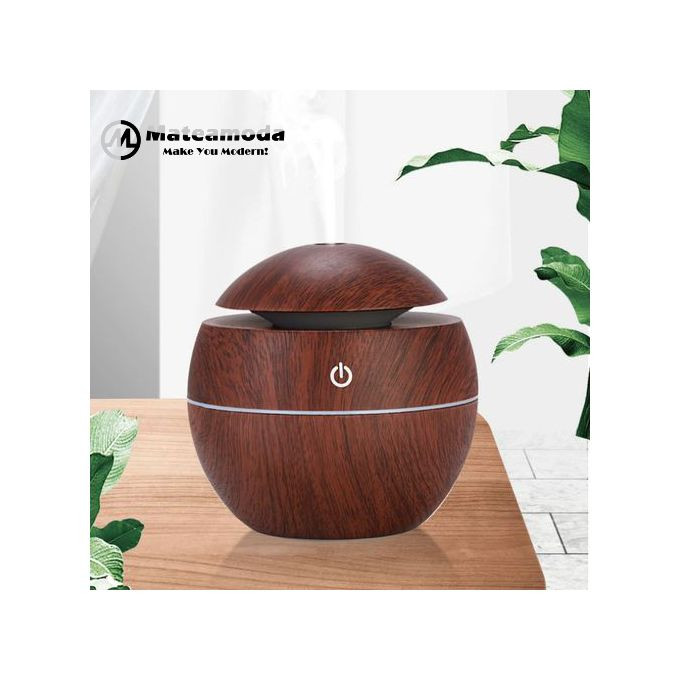 Mateamoda Air Humidifier Aromatic Diffuser Moisturizer Aromatherapy Machine With 7 LED Lights