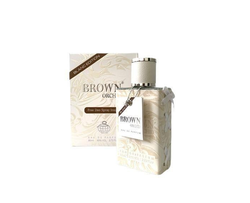 Brown Orchid Fragrance World White Edition Eau de Parfume Spray