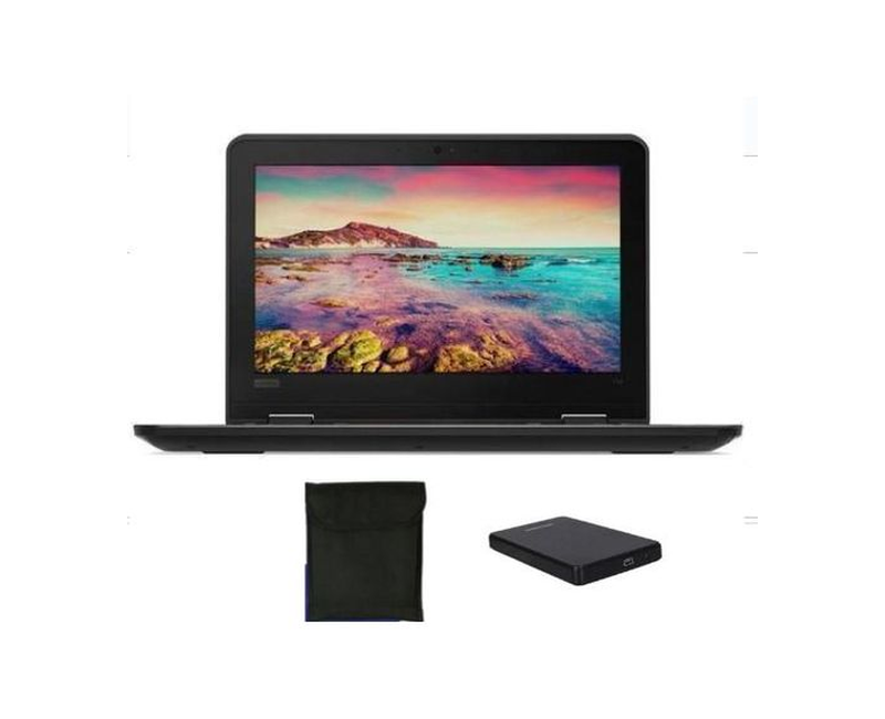 Lenovo 11e 4GBRAM 128GB SSD 11.6" Laptop Refurbished -Black