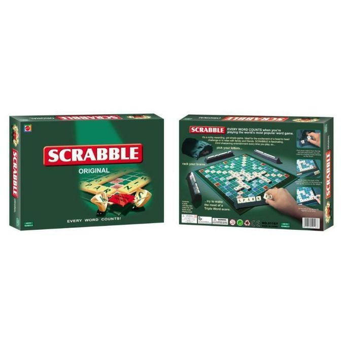 Standard Scrabble Board Game - Green