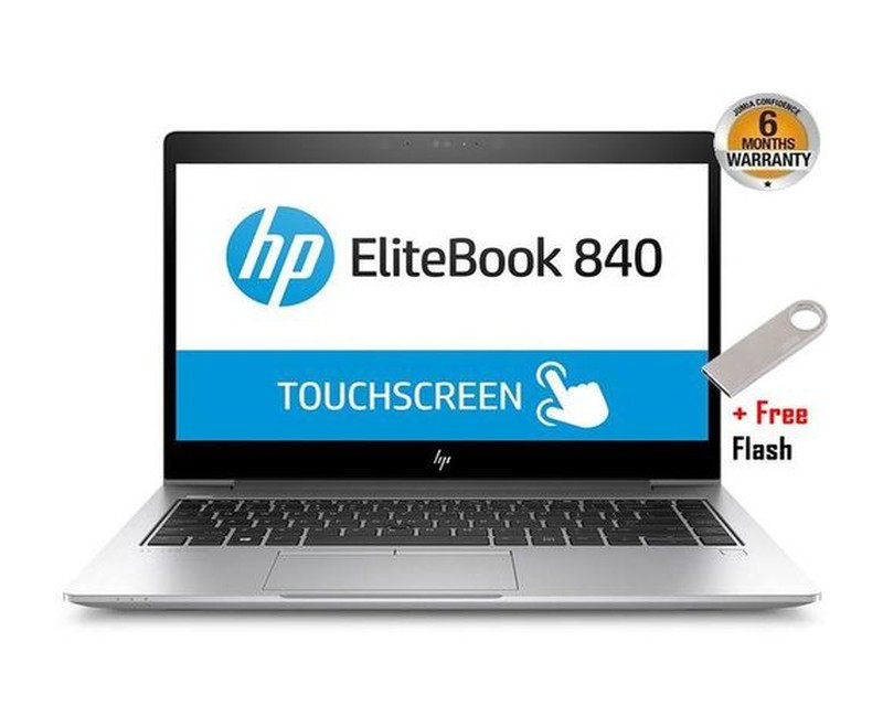 Hp Elitebook 840 G5/G6 14" Touchscreen Core I5 8th Gen, 8GB Ram, 512GB SSD Refurbished - Silver