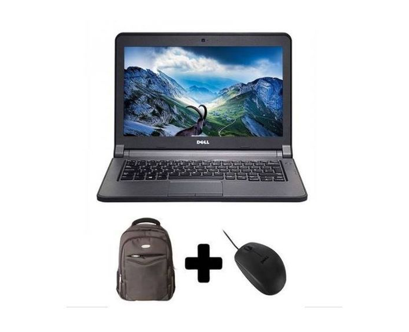 DELL Refurbished Latitude 3340 13.3", Intel 4GB RAM 500GB HDD + Bag & Mouse - Gray/black