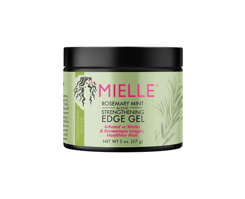 Mielle Organics Rosemary Mint Strengthening Edge Gel, Biotin & Essential Oil Hair Styling Treatment..