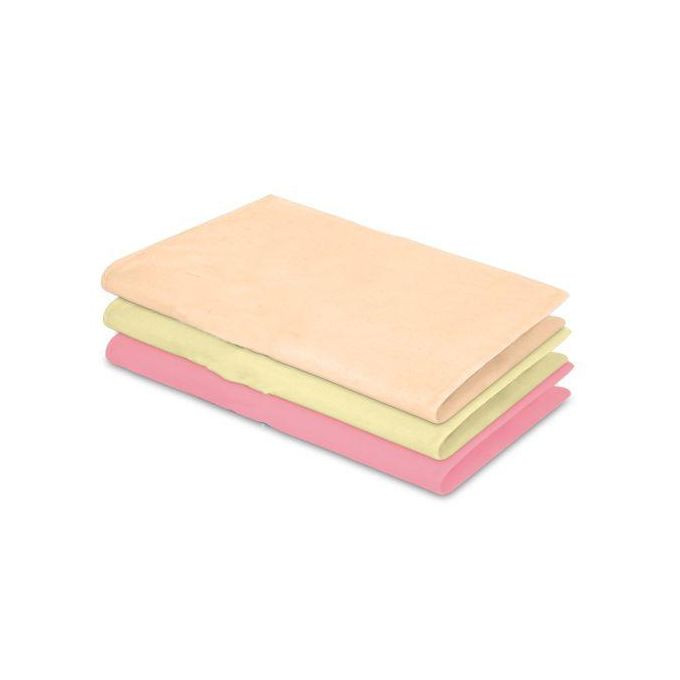 Omwana Organic Cotton Baby Blankets (3 Pack)-Pink