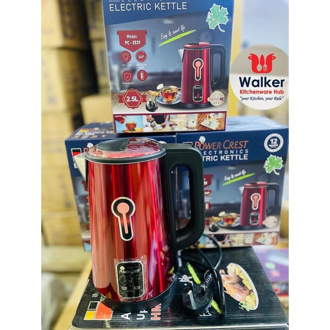 Electric Kettle Fast Boiling Large Capacity 2.5L - MultiColor