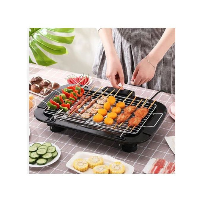 Electric Barbecue Grill Generic 2000W-Black