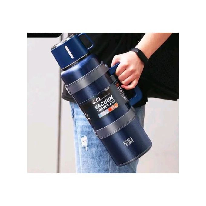 Zego Hot & Cold Stainless Steel Vaccum Insulated 4L, 72 Hour - Multi-colours.