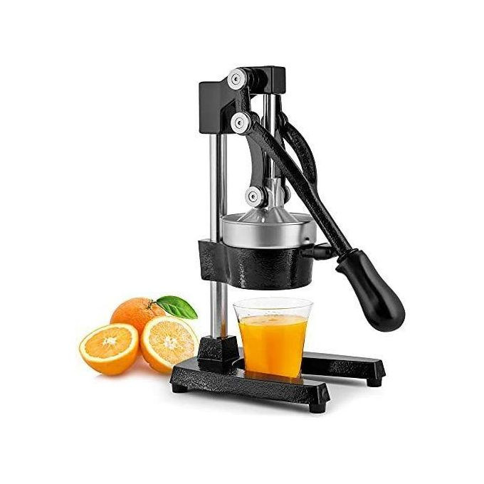 Commercial Manual Citrus Juicer Lemons, Pomegranates Orange Juice Squeezer Press- Black.