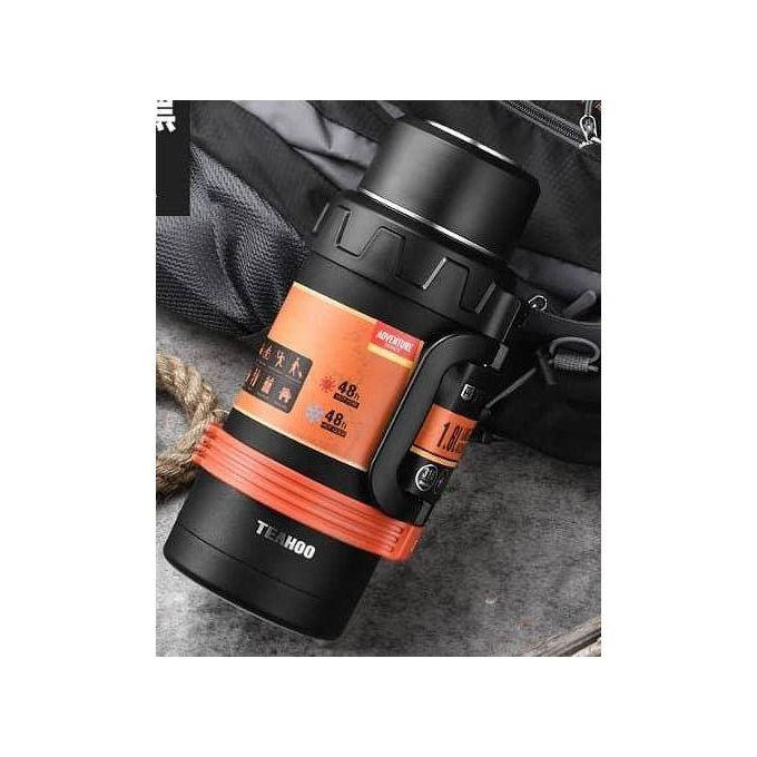 5L-TEAHOO- Stainless Steel Double Walls Vacuum Insulated Tea Flask Great For Outdoors,Sports,Camping,Travel -Multicolor.