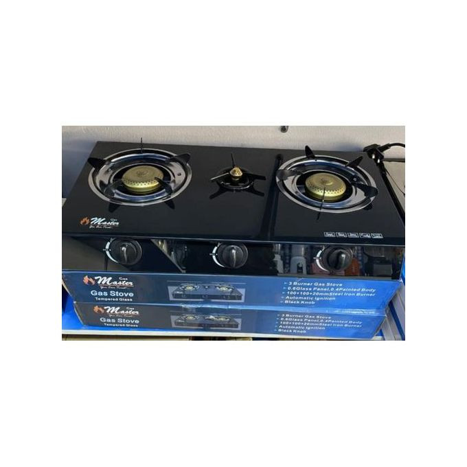 Electro Master 3 Gas Stove Burner Glass Electro Master GM-GGS3010