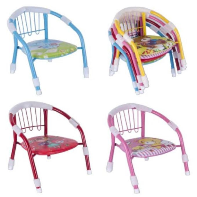 Aluminium Baby Dining Chair - Multi-Color