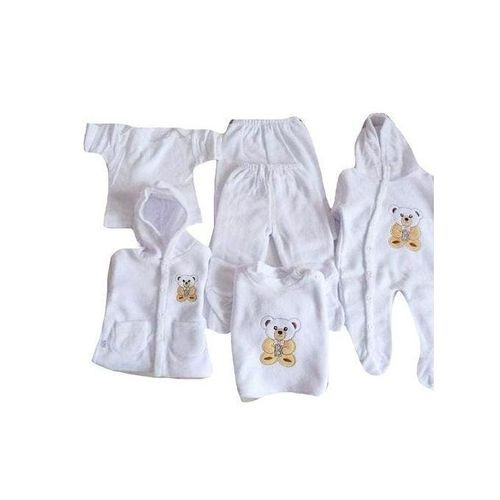 8 Piece Fleece Receiving Set/ 8pcs Newborn Baby Clothing Receiving Set /8Pcs Cotton Wear Baby Pack - Pink
