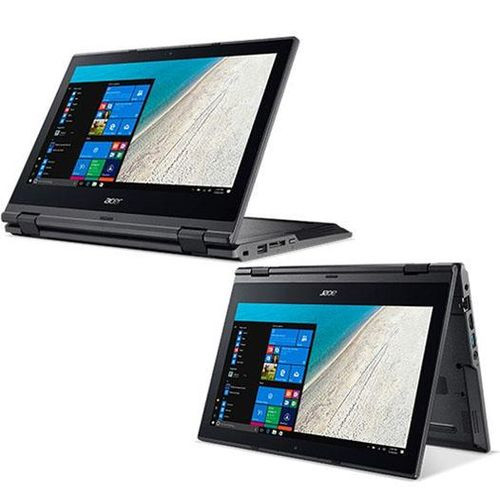 . Acer Touch Screen Spin X360 Mini Laptop 2 in 1 (4GB RAM, 128GB SSD, 11.6 Inch, Black, Renewed)