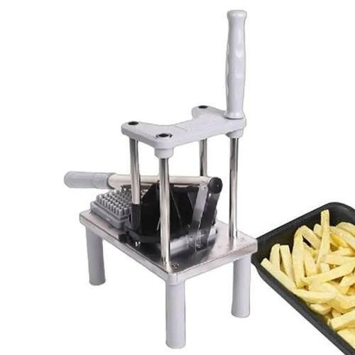 Professional Chips Cutter French Fry Cutter Chopper For Cutting Irish Potatoes Stainless Steel With Plastic Material Heavy Duty Cutter - Multicolor