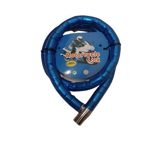Motorcycle Lock With 2Keys - Blue/Black