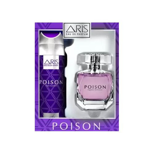 Aris Poison Women's Luxurious Elegant Perfume+ Body spray