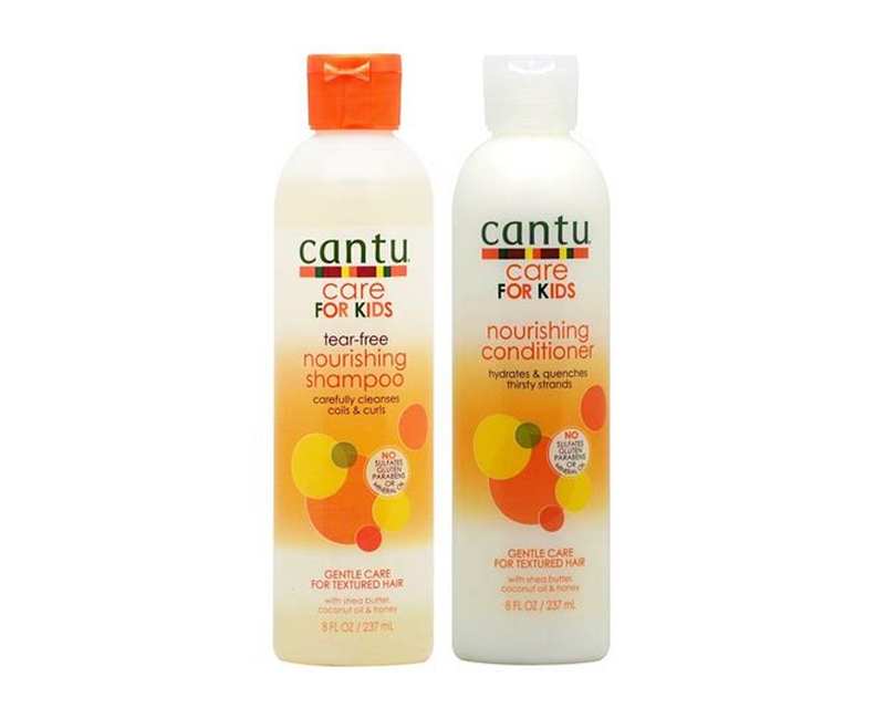 Cantu Care For Kids Tear-Free Nourishing Shampoo & Conditioner Twin