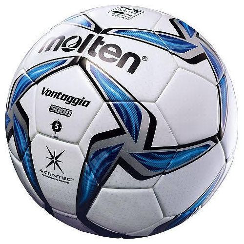Molten Tubeless Soccer Ball Football Size 5 -Multicolor...