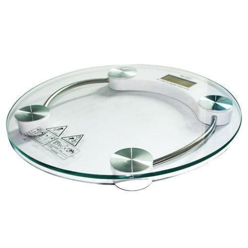 Digital Glass Bathroom Personal Weighing Scale - Clear