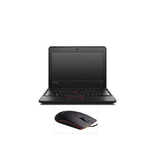 Lenovo ThinkPad Refurbished 11" Mini Core i3 4GB RAM 320GB HDD + Free Mouse - Black