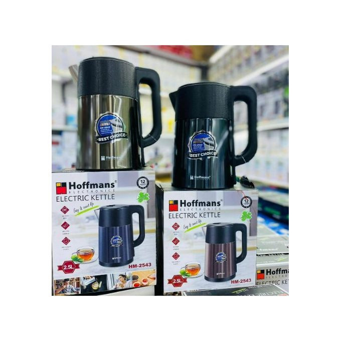 Hoffmans 2.5L Electric Milk Boiling/ Cooking Pacolator/Kettle - Multi-Color.