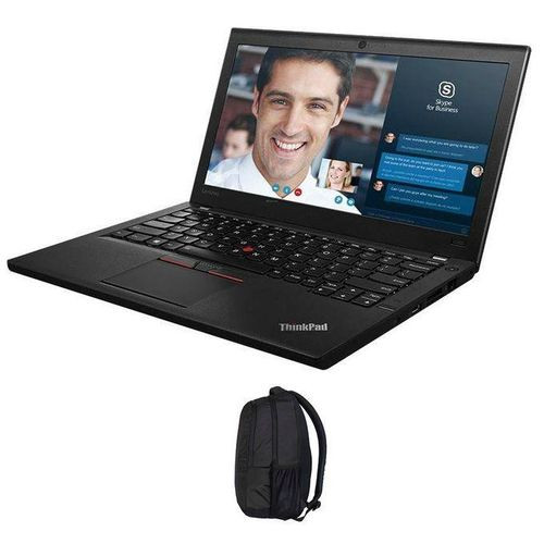 Lenovo X260/X270 Core i5 6th Gen 8GB RAM 256GB SSD + Free Bag Renewed - Black