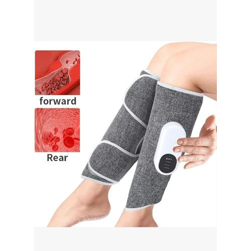 Leg Massagers For Pain And Circulation On Offer, 3 Modes 2 Intensity Air Compression Lightweight Calf Leg Massager Foot Massage Boots For Blood Circulation, Relieve Muscle Soreness - Multicolor