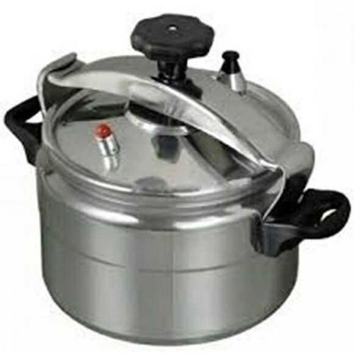 Genuine Aluminum Pressure Cooker 5Liter Silver