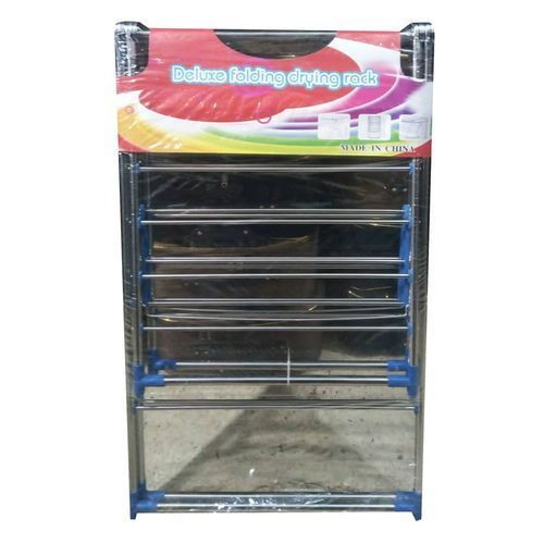 Deluxe Stainless Steel Clothes Drying Rack - Multicolor