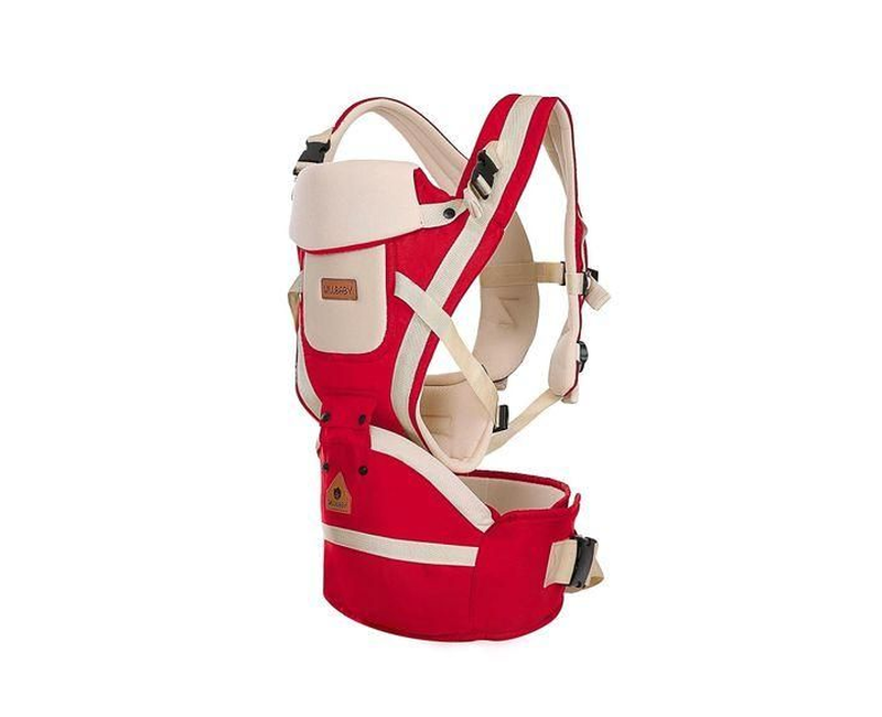 3 in 1 Baby Carrier With Hip Seat -Multi