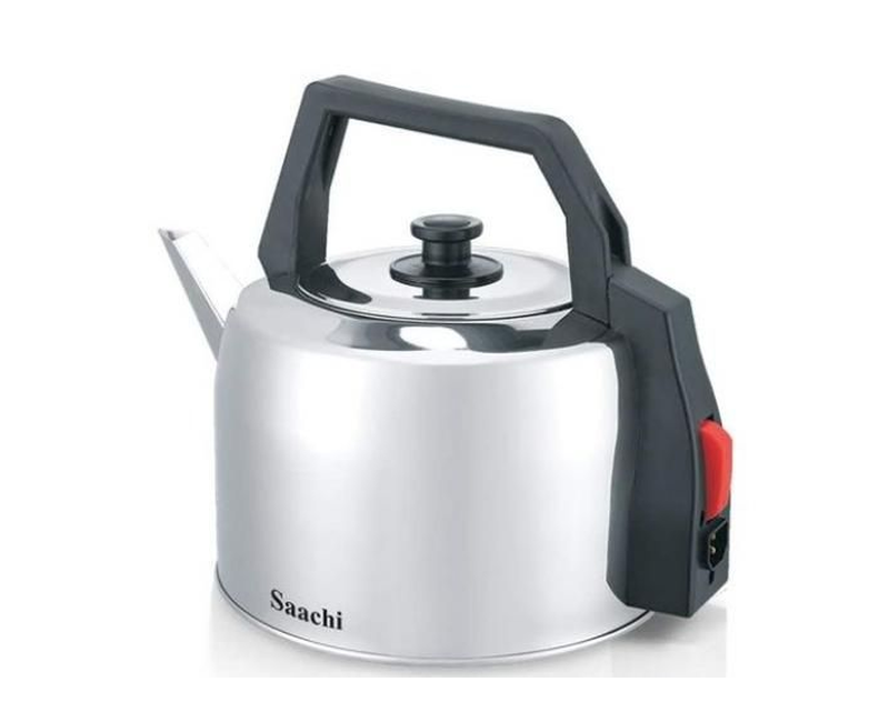 Saachi 3Litres Stainless Steel Electric Kettle - Silver