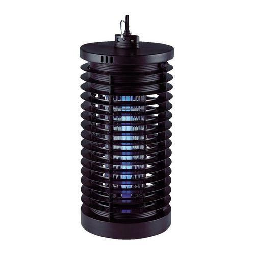 Geepas Electric Insect Killer Bug Zapper 6W - Safe & Portable, Non-Toxic Mosquito Ant Fly Bug Killer Lightweight & Efficient Mosquito Eliminator With Camping Lantern -Black
