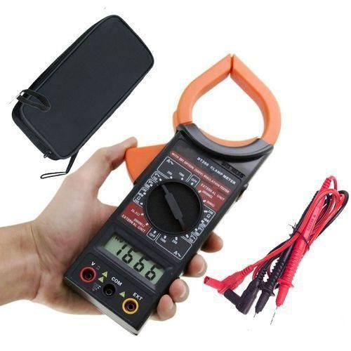 Digital Multimeter AC/DC Voltmeter Ammeter Voltage Multi Tester - Black