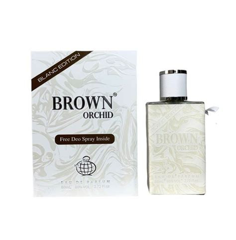 Fragrance World Brown Orchid White Orchid Perfume For Men - 80ml