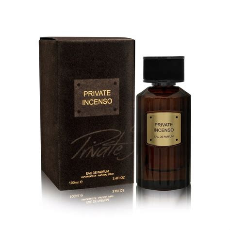 Fragrance World Private Incenso Eau De Parfum For Men 100ml