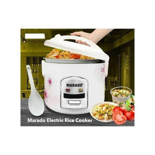 Marado Rice Cooker 4 Litres - White