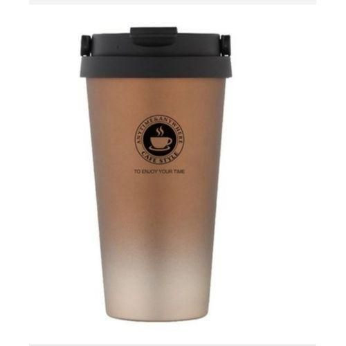 One Piece Of Stainless Steel Travel Mug - Gold