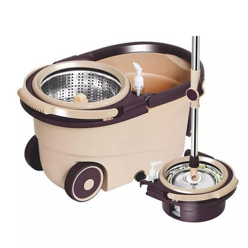 Magic Floor Cleaning Spin Mopper - Multicolor