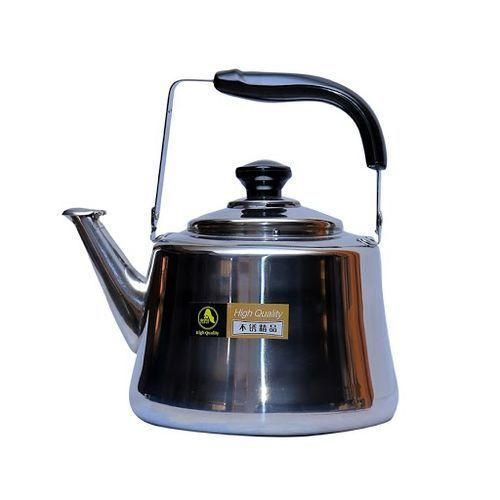 Stainless Steel Whistling Kettle, 4L -Silver