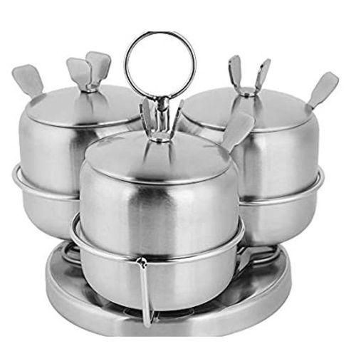 Other Stainless Steel 3pc Canister . Silver