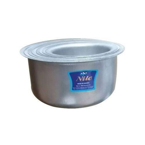 8 Pieces Set Of Saucepans With Round Bottom - Silver