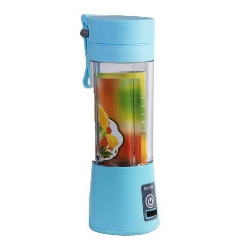 Portable & Rechargeable Battery Juice Blender - Blue