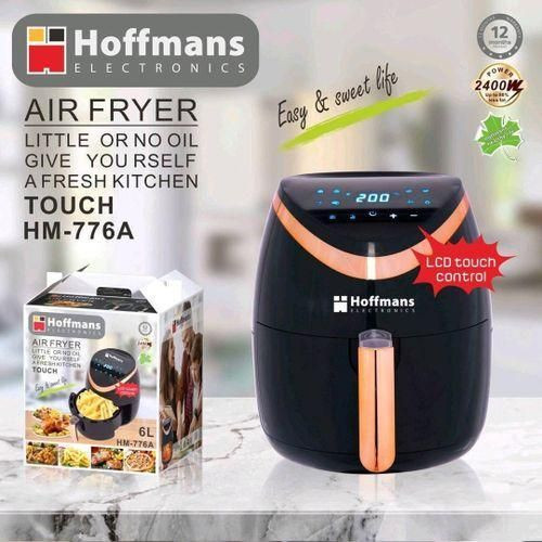 Hoffmans 6L Digital Air Fryer Touch HM-776A - Black