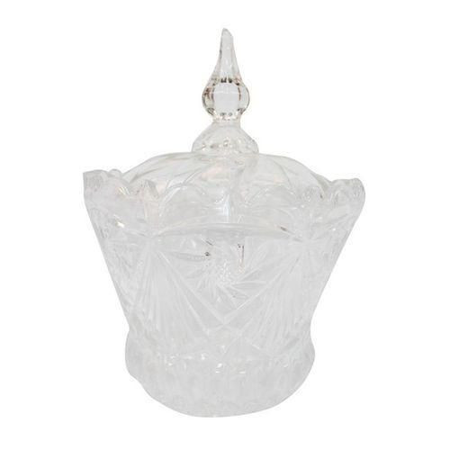 Designed Glass Bowl - Clear