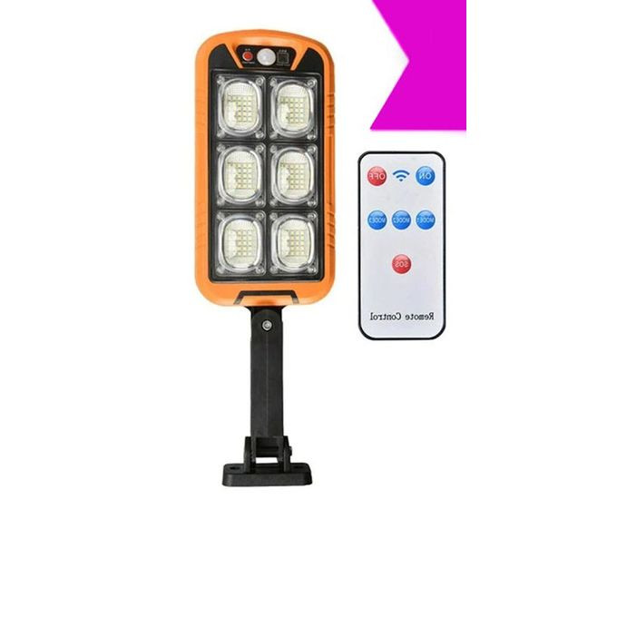 150W Wall Mounted Solar Sensor Light Blue Yellow Orange