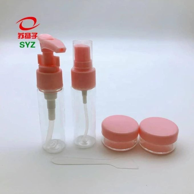 Portable Travel Spray Bottle Set– Refillable Liquid & Lotion Dispenser (Multicolor)